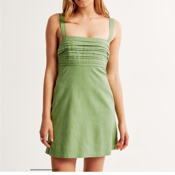 Abercrombie Emerson Linen blend dress NWT - Picture 1 of 3